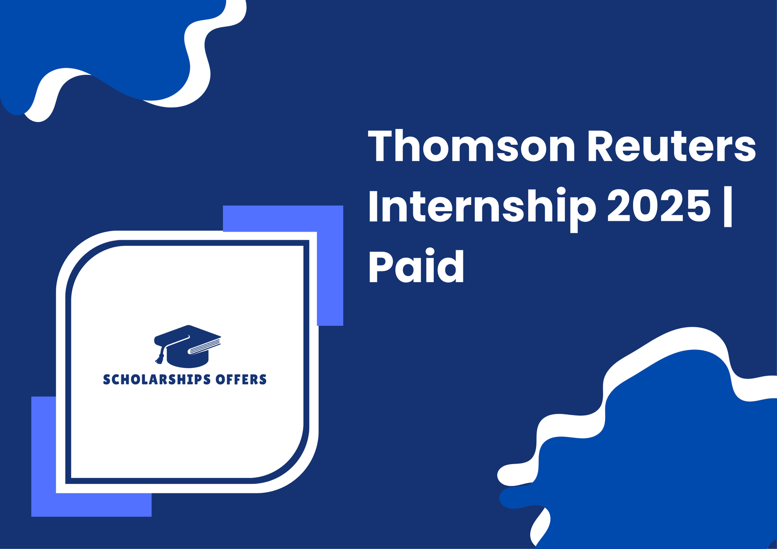 Thomson Reuters Internship 2025 | Paid