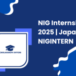 NIG Internship 2025 | Japan | NIGINTERN